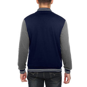 Custom Embroidered Letterman Varsity Jacket for Men Personalized <b>Button</b> Fitted CollegeBaseballjacket for men - Product Image 3