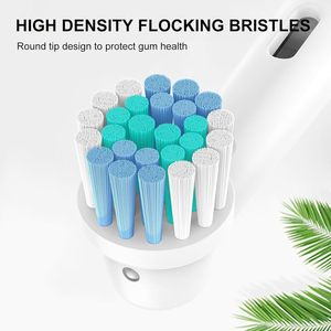 Honeycomb <b>Paste</b>-Lock Round Toothbrush Head Refills Generic for Oral Bs Electric <b>Brush</b> Heads Wholesale OEM Factory - Product Image 2