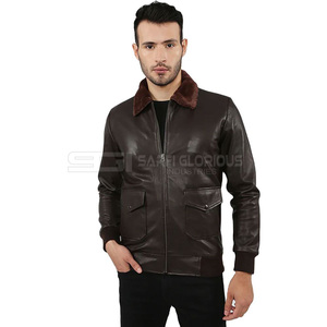 Chaqueta de cuero de PU de calidad superior a la moda de calle para hombre nueva llegada chaqueta de PU de calidad superior a la moda - Product Image 1