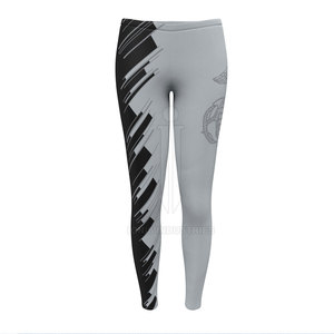 Mallas de Yoga transpirables de cintura alta para mujer, mallas de entrenamiento de gimnasio de nuevo diseño personalizadas - Product Image 2