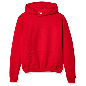 Nouvelle mode surdimensionné Boxy recadrée à capuche poids lourd français Terry pull Vintage soleil délavé à capuche - Product Image 2