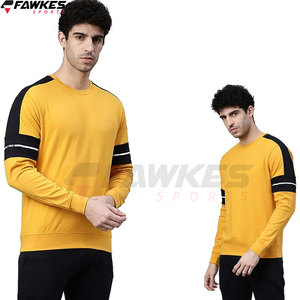Alta calidad personalizado hecho de gran tamaño de manga personalizada hombres sudaderas personalizadas ropa informal de manga larga - Product Image 6