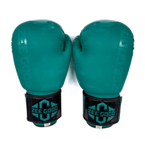 Guantes de Boxeo Sanda con Logotipo Personalizado, Guantes de Entrenamiento para Exteriores, Cuero Vacuno Real de Pakistán, Cierre con Cordones - Product Image 4