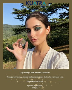 Cedarwood Pearl Natural Content Face Makeup Cream <strong>Eyeshadow</strong> Eyeliner with Oil Control Feature Nourishing Skin Care Benefits