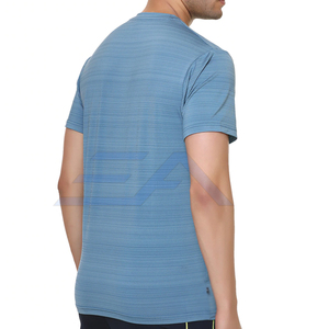 Camiseta de Algodón 100% Sólido para Hombre, de Alta Calidad, Secado Rápido, Transpirable, Ajuste Holgado, Cómoda, Talla Grande, Ropa Casual, Precio Razonable - Product Image 6