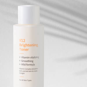 V12 Vitamin Duo Skincare Set Toner <b>Cream</b> for Dark Skin Main Witch Hazel <b>AHA</b> Vegan Glutathione Niacinamide OEM/ODM Home - Product Image 5