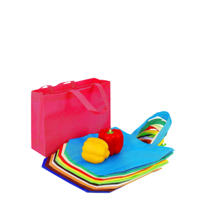 Bolso de mano de comestibles para todos los días con correas cómodas Eco Friendly Spunbond Custom Tote para promociones al por menor - Product Image 1