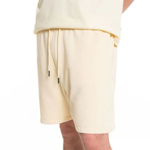 <b>Men's</b> Solid Plain Dyed Summer <b>Shorts</b> 100% Cotton Breathable Stylish Comfortable <b>for</b> Gym Workout Daily Wear - Product Image 3