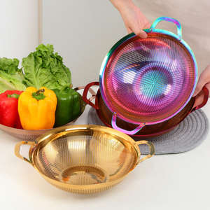 Cesta de Almacenamiento Metálica para Cocina, Organizador de Alambre para Verduras, Frutas, Despensa, Estante de Cocina, Hierro Resistente para Uso Doméstico - Product Image 3