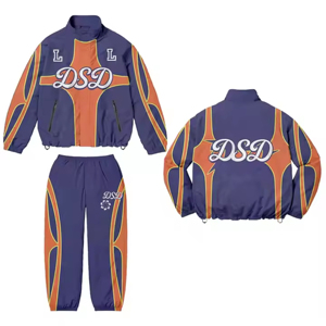 Chándales de Nailon para Hombre de Alta Calidad, Cortavientos, con Logotipo Personalizado, Impresión Ligera, Secado Rápido, Ropa Deportiva Unisex - Product Image 4