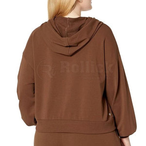 Sudaderas Cortas para Mujer Resistentes al Viento, Hechas en Fábrica, Sudaderas Cortas para Mujer de Algodón de la Mejor Calidad - Product Image 2