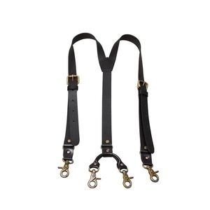 Wholesale New Trendy leather <b>suspenders</b> crafted with strength and detail, designed to enhance both casual and formal wear. - Product Image 1