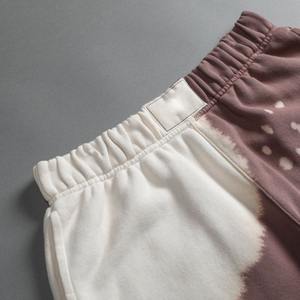 Logo personnalisé unisexe été 100% coton cravate teinture hommes Shorts cause porter des shorts en coton pour les hommes - Product Image 6