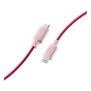 สำหรับสายเคเบิลแอปเปิ้ล MFi Certified Lightning ความยาว 1 เมตร สีชมพู-STYLECOLOR สายซิงค์ข้อมูลและสายชาร์จ - Product Image 1