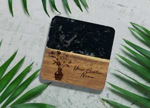 Multicolor Marble <b>Coaster</b> <b>Drinks</b> Pads Stone Material Slade <b>for</b> Coffee & Tea Cup - Product Image 5