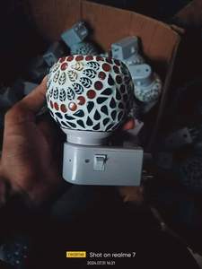 Unique <b>Candle</b> Jar Custom Made Luxury Mosaic <b>Glass</b> Votive <b>Candle</b> <b>Holders</b> with Metal Jar for Home Decoration From HAND MADE CRAFT - Product Image 6