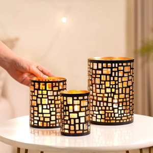 Iron Votives Metal Candle <b>Holder</b> Christmas Home Decoration <b>Candlestick</b> <b>Holders</b> High Quality Handmade Fancy Candle Mold - Product Image 2