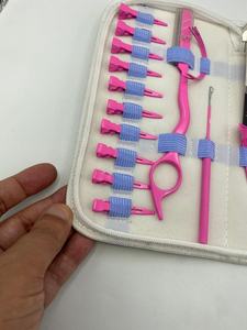 Pink <b>Hair</b> <b>Extension</b> Pliers Wholesale Price Low MOQ Surgical Grade Solid Stainless Steel <b>Hair</b> <b>Extension</b> <b>Tools</b> Kit Set - Product Image 3