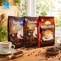 Sachet Doypack Personnalisé pour Café, Scellable à Chaud, Anti-Humidité, en Aluminium Stratifié pour Grains de Café