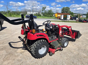 รถแทรกเตอร์ขนาดเล็ก Mahindra Emax 20S คุณภาพสูง ขายดี กำลัง 24 แรงม้า ขับเคลื่อน 4x2 เกียร์ธรรมดา เหมาะสำหรับงานเกษตร ประหยัดน้ำมัน กะทัดรัด - Product Image 3