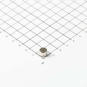 Magnete a disco in neodimio Ø8x6mm - Product Image 1