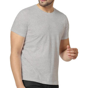 Camisetas de hombre de poliéster hechas a medida Camisetas de hombre de cuello redondo transpirables con logotipo de impresión personalizada de poliéster de algodón Premium de alta calidad - Product Image 5