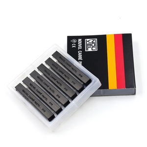 Sakura japonais NCT série 6 pièces/boîte noir et blanc carré <span class=keywords><strong>craie</strong></span> bâton ensemble pour coloriage dessin professionnel couleur riche - Product Image 2