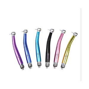 Pieza de mano dental eléctrica y de turbina M1-ED colorida, certificada ISO, de acero y metal - Product Image 1