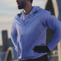 Nouveau Style Hommes Mode Spandex/Polyester Toile Mince Col Coupe-Vent Veste avec Poche Multimédia Haute Qualité Pas Cher Prix
