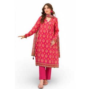 ชุดสูทผ้าลอนพิมพ์ลาย 3 ชิ้นสำหรับผู้หญิง รุ่น SD-52204 ชุดพิมพ์ลายสวยหรูสำหรับออกนอกบ้านในฤดูร้อน - Product Image 6