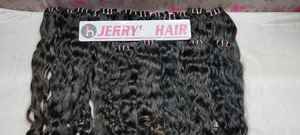 Extensiones de cabello humano sin procesar indio de Grado Superior Estilo de onda natural ondulado profundo Directo de fábrica al por mayor Precio bajo Jerry Hairs - Product Image 3