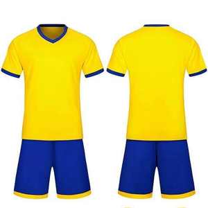Blank Uniforms Knitted Sports Custom Print Logo <b>T</b>-<b>shirt</b> Wholesale Price Soccer <b>Shirts</b> Football Jersey Sets 100% Polyester - Product Image 1