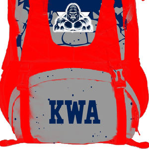 Custom Logo Casual Lightweight Stretch Durable Breathable Quick Dry Polyester/Nylon Unisex Travel Wrestling Sports <b>Bag</b> Backpack - Product Image 3