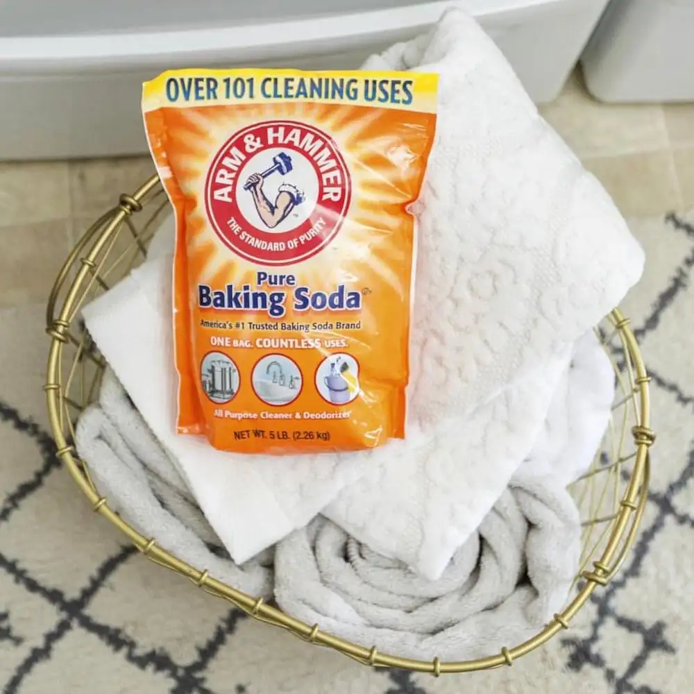 ARM & HAMMER STANDARD OF PURITY PURE BAKING SODA 100+ USES / WHERE TO BUY TRUSTED BAKING SODA BRAND 13.5 LB BAGS