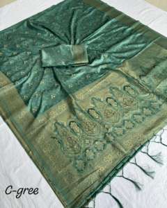 Exclusive Satin Silk Saree Collection Wholesale Designer Sarees with Intricate Embellishments and Vibrant Colors for Resellers - Product Image 3