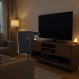UK <b>Plug</b> 5V 1A 5.5x2.1mm Power Adapter for <b>TV</b> BOX Set-Top Box for Home Entertainment - Product Image 3