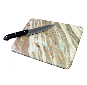 Nuevo diseño, bloque de cortar de mármol, venta superior, tabla de cortar de verduras para el hogar, mango de suspensión de cuerda de cuero - Product Image 6