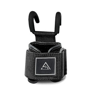 Ganchos de Levantamiento de Pesas Resistentes, para Dominadas, Peso Muerto, Correas con Ganchos Acolchados - Product Image 2