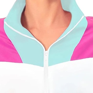 Grande taille best-seller coupe-vent Hoodies Ensemble de jogging Coupe-vent et pantalon Ensemble coupe-vent 2 pièces pour femmes avec logo personnalisé - Product Image 5