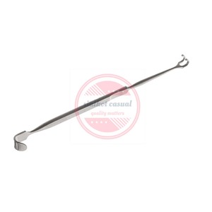Retractor traqueal de acero inoxidable de doble extremo - Product Image 4