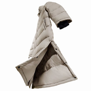 แจ็คเก็ตพัฟเฟอร์กันน้ำแบบมีฮู้ดสำหรับผู้หญิง ผ้าฝ้ายเนื้อหนา อุ่นสบายสำหรับฤดูหนาว สินค้าขายดี รับสกรีนโลโก้ สีตามสั่ง มีไซส์พลัส กำลังเป็นที่นิยม - Product Image 5