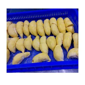 Venta al por mayor de carne Durian Premium Vietnam, carne Durian natural congelada perfecta para panaderías, postres y suministros de exportación - Product Image 1