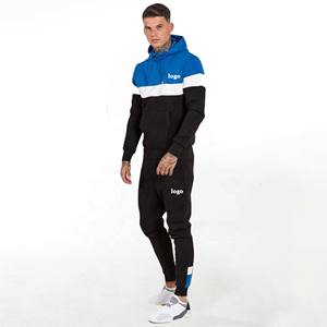 2025 personnalisé broderie Logo vêtements haute qualité Baggy pull deux pièces pantalons de survêtement et sweats à capuche ensemble survêtements pour hommes - Product Image 2