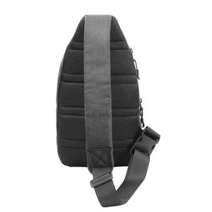 Sac de poitrine multifonctionnel pour sports de plein air, imperméable, en denim découpé au laser, sac bandoulière, style tactique - Product Image 5