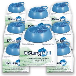 Bola dispensadora de suavizante de tela Ultra Downy Lote de 2 + potenciador vintage 2000 - Product Image 1