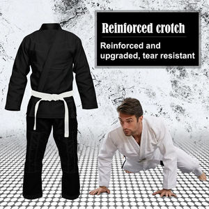 Tenues de Jiu-Jitsu Brésilien (BJJ) Tendances Actuelles – Kimonos BJJ Couleurs Unies – Uniformes de Jiu-Jitsu en Gros avec Logo Personnalisé - Product Image 5