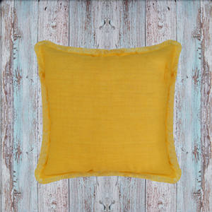 Funda de cojín de tela de lino con patrón de estampado sólido minimalista moderno, funda de almohada de lujo de alta calidad para el hogar y el Hotel competitivo - Product Image 2