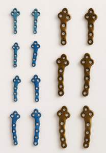 TPLO Vet Implante Placas de bloqueo de seguridad 1,5mm a 3,5mm Titanio L & R 14PCs - Product Image 2