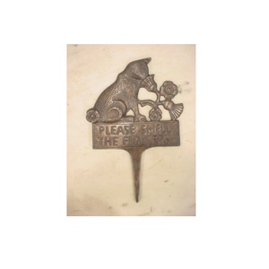 Bird Design Brown Painted Iron Hanging Garden Sign <b>Name</b> <b>Plate</b> For Home Garden Park Wall Decorative Usage Garden Sign <b>Name</b> <b>Plate</b> - Product Image 5