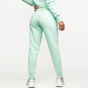 Otoño 2024, conjunto de Jogger de 2 piezas recortado medio personalizado para mujer, pantalones de talla grande transpirables desgastados con lavado ácido, pantalones de secado rápido - Product Image 5